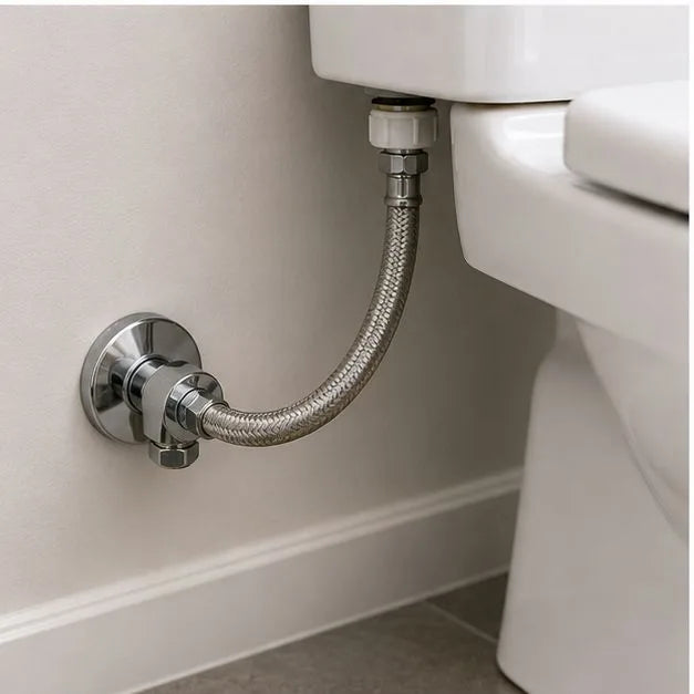 Toilet hose replacement