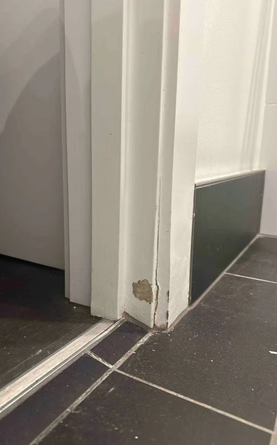 Door Frame Water Damaged Repair