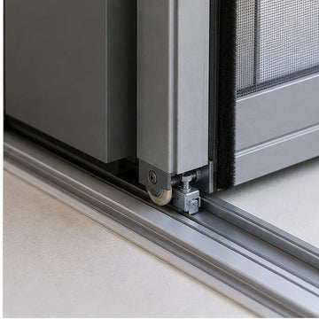 Sliding door roller repair