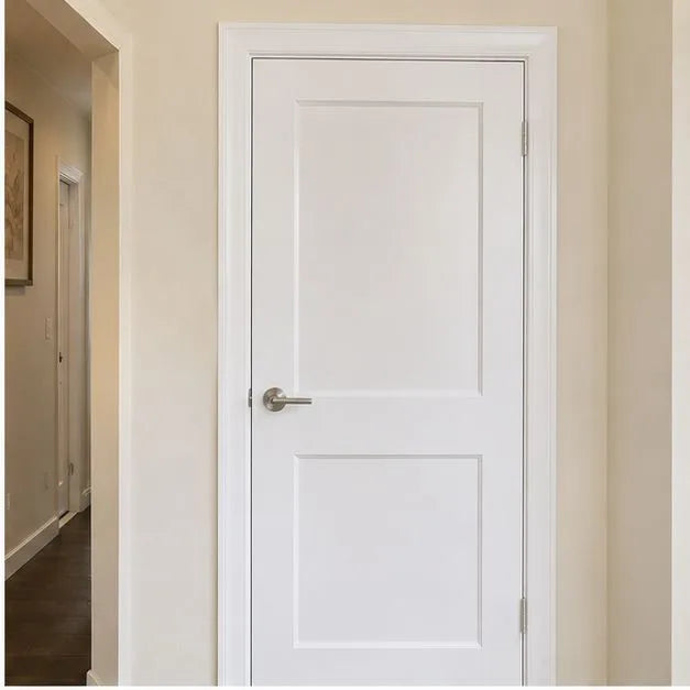 Interior door and frame painting