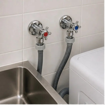 Laundry washing machine tap repair