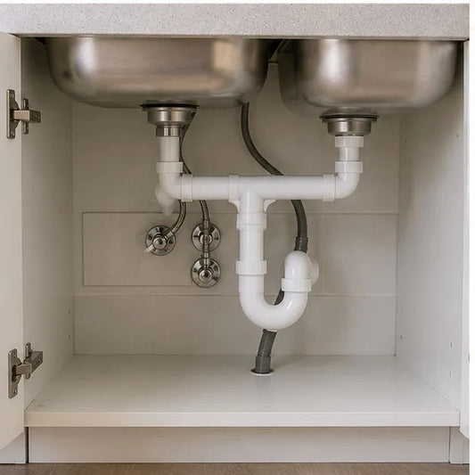 Sink pipe blockage service context