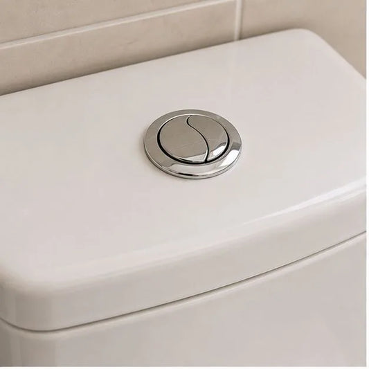 Toilet flush button repair
