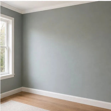 Interior wall painting finish